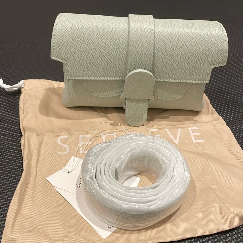Senreve Aria belt bag - mint - new